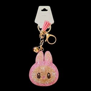 Labubu Head Bag Charm / Keychain